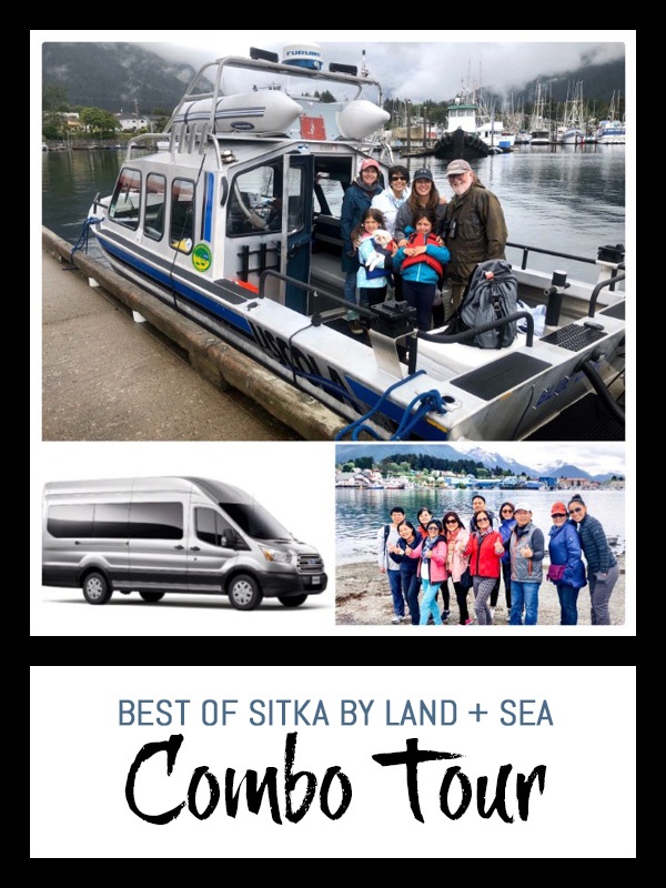Best of Sitka by Land &r Sea Combo Tour