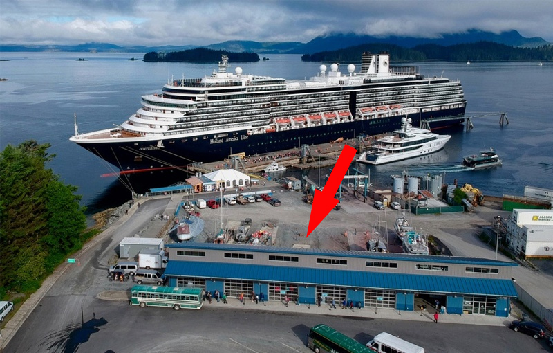 Sitka Sound Cruise Terminal / Old Sitka Dock meet location